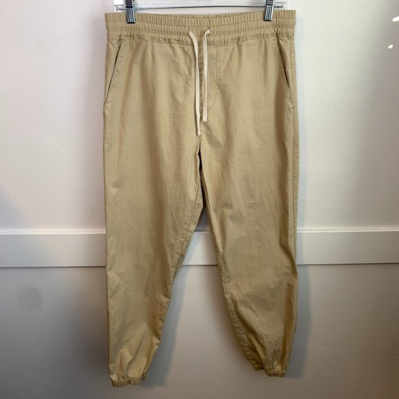 PacSun Tan Khaki Skinny Jogger Pants - Picture 1 of 8